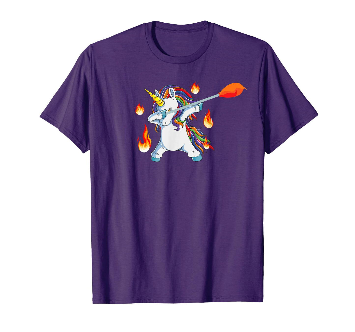 Glassblowing Lover Dabbing Unicorn Glassworker Glassblower T-Shirt
