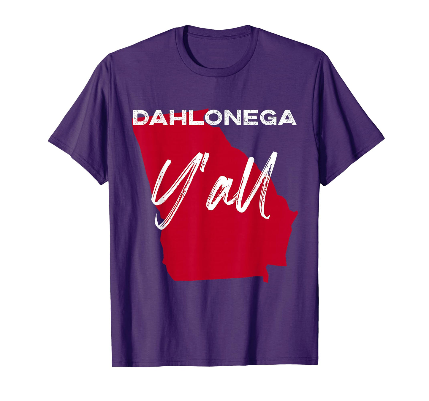 Dahlonega Georgia Y'all GA Pride State Map Cute T-Shirt