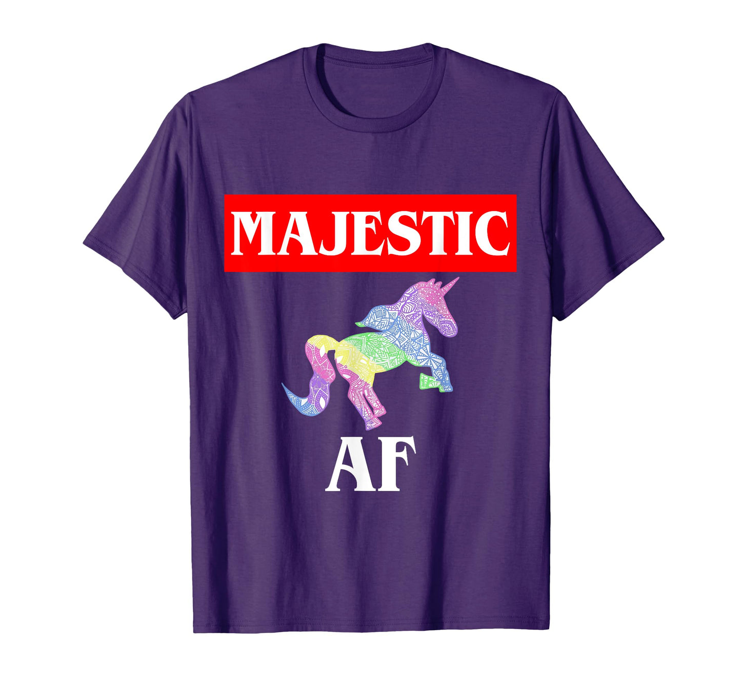 Majestic AF Unicorn T-Shirt