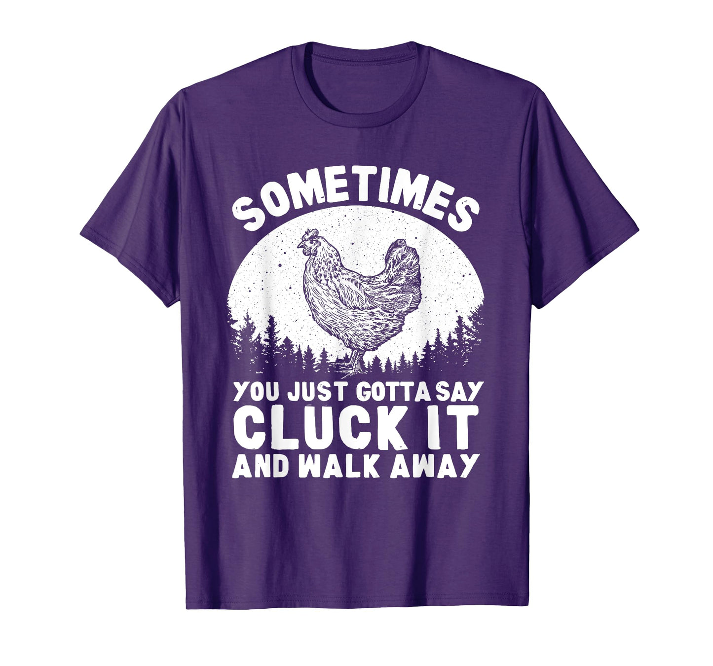 Funny Chicken Art For Men Women Chicken Lover Hen Farmer T-Shirt