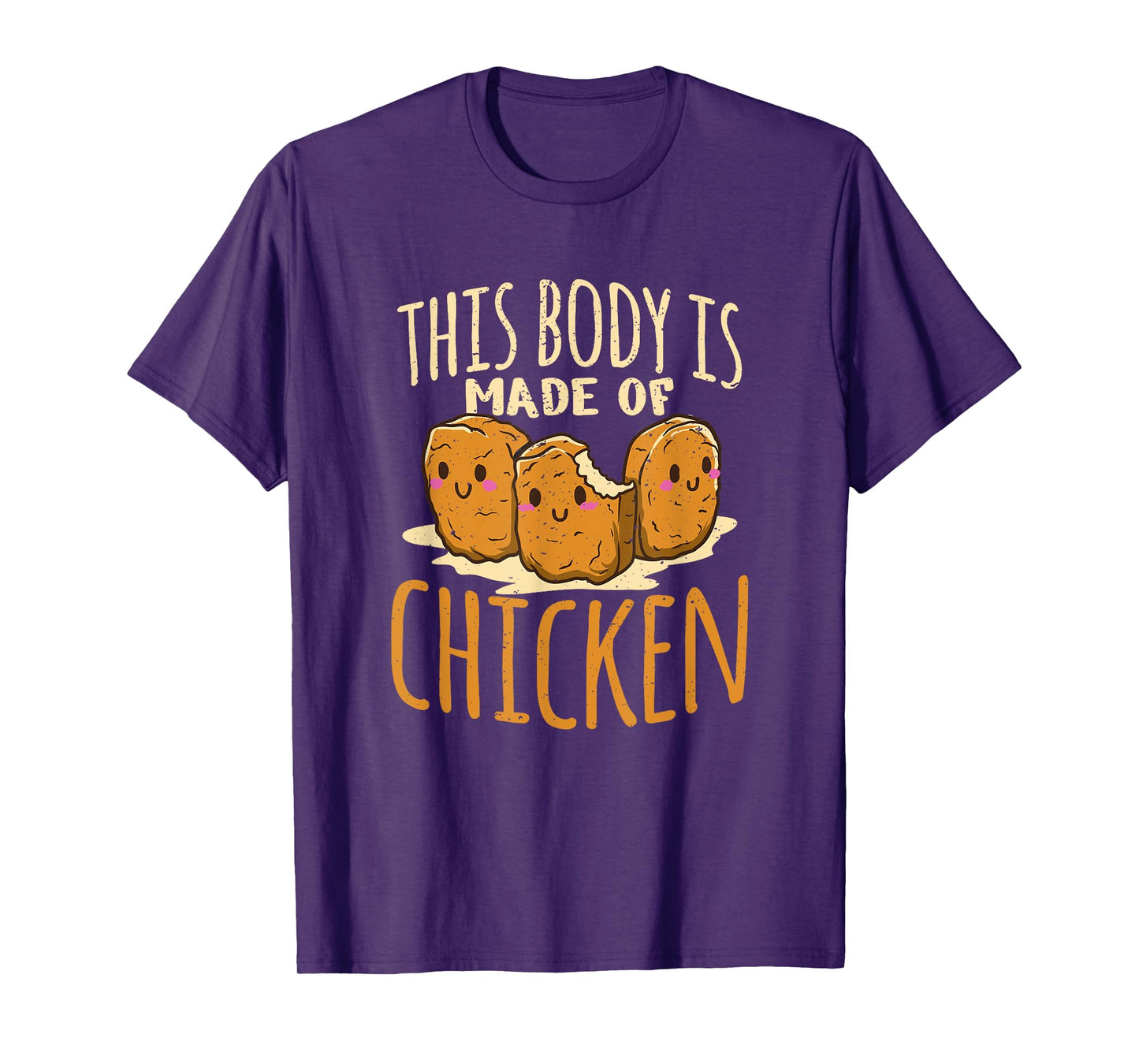 Chicken nuggets chicken chicken fast food funny saying T-Shirt