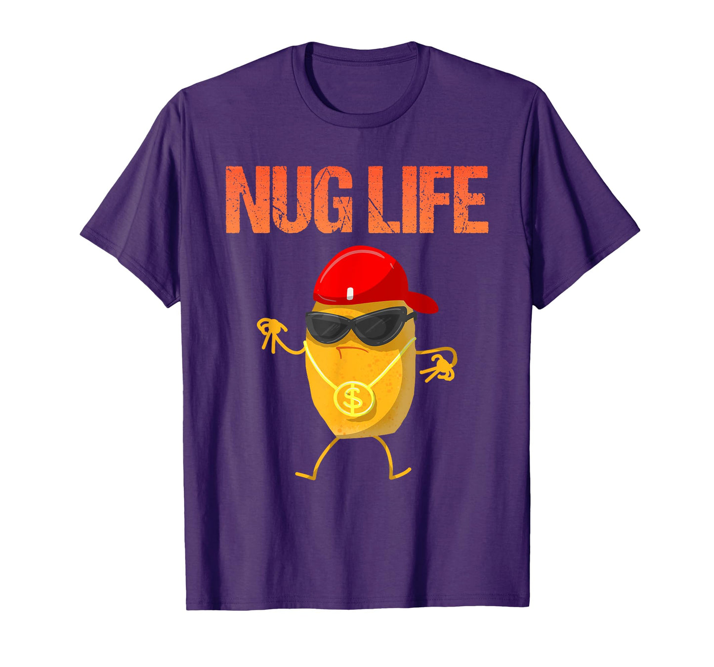 Cool Chicken Nugget Art For Boys Kids Chicken Nugget Lover T-Shirt