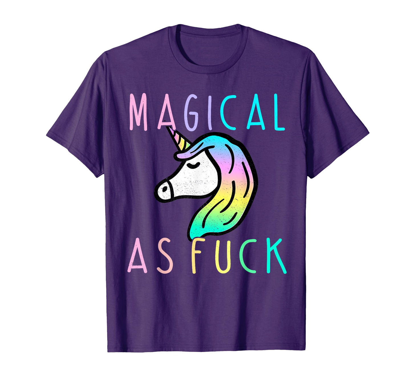 Magical As F Shirt, Magical As Fuck Unicorn T-Shirt