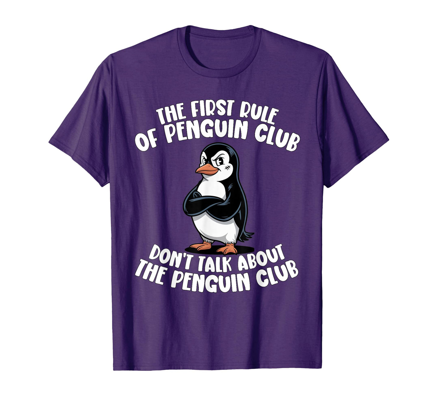 Funny Penguin Stuff Men Women Kids Penguin Club T-Shirt