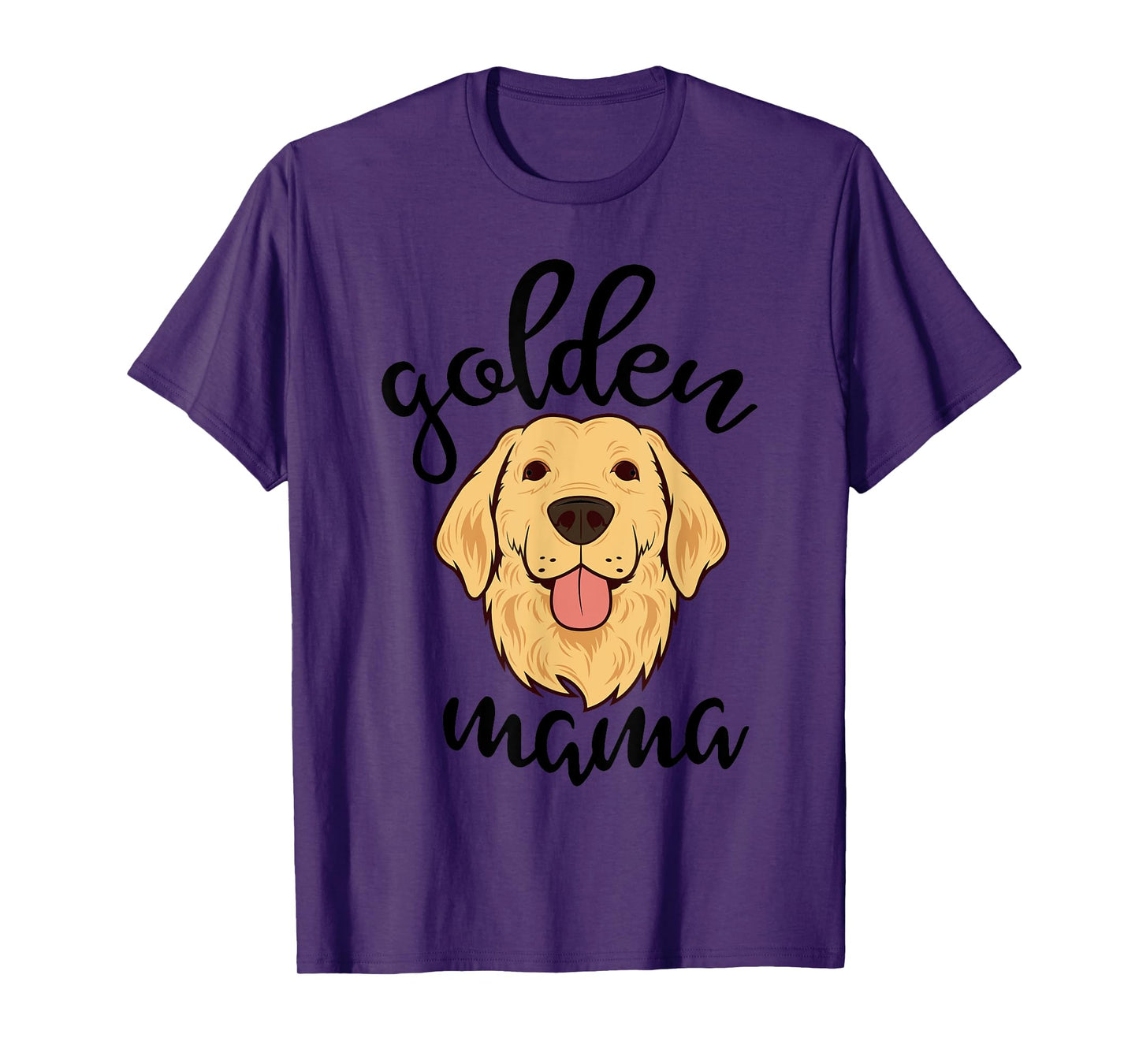 Golden Retriever Mama Funny Dog Lovers Gift For Mom Women T-Shirt