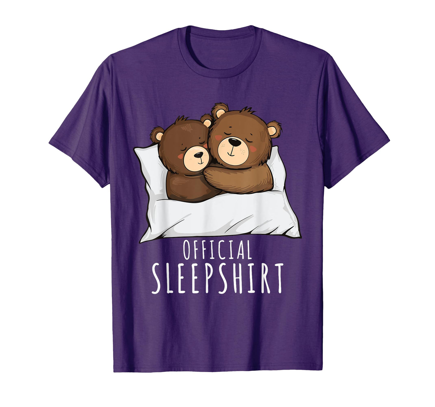 Couples Bear Pajama Official Sleepshirt Bears T-Shirt