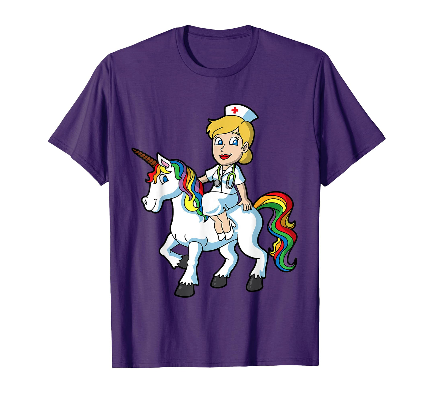 Nurse Day Unicorn Nursing CNA LPN RN NP CNM CRNA T-Shirt