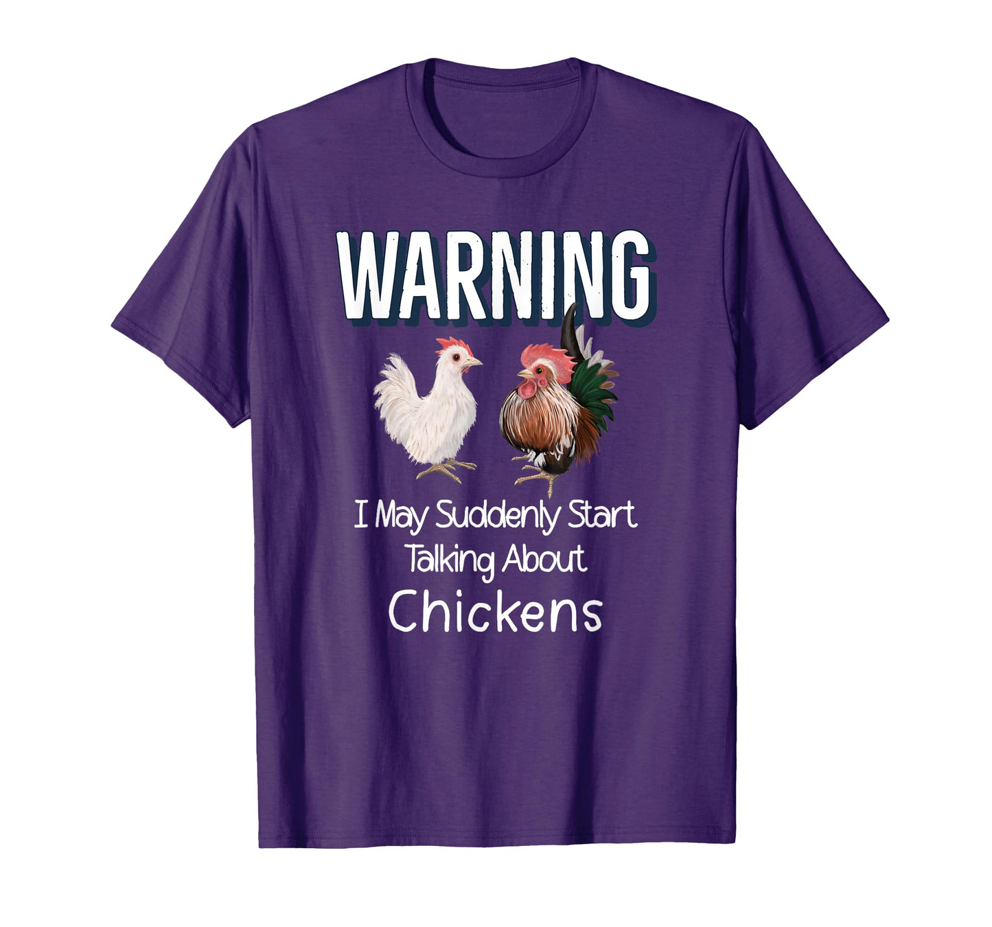 Serama Chicken Lovers Hen & Rooster Funny Chicken Farmer T-Shirt