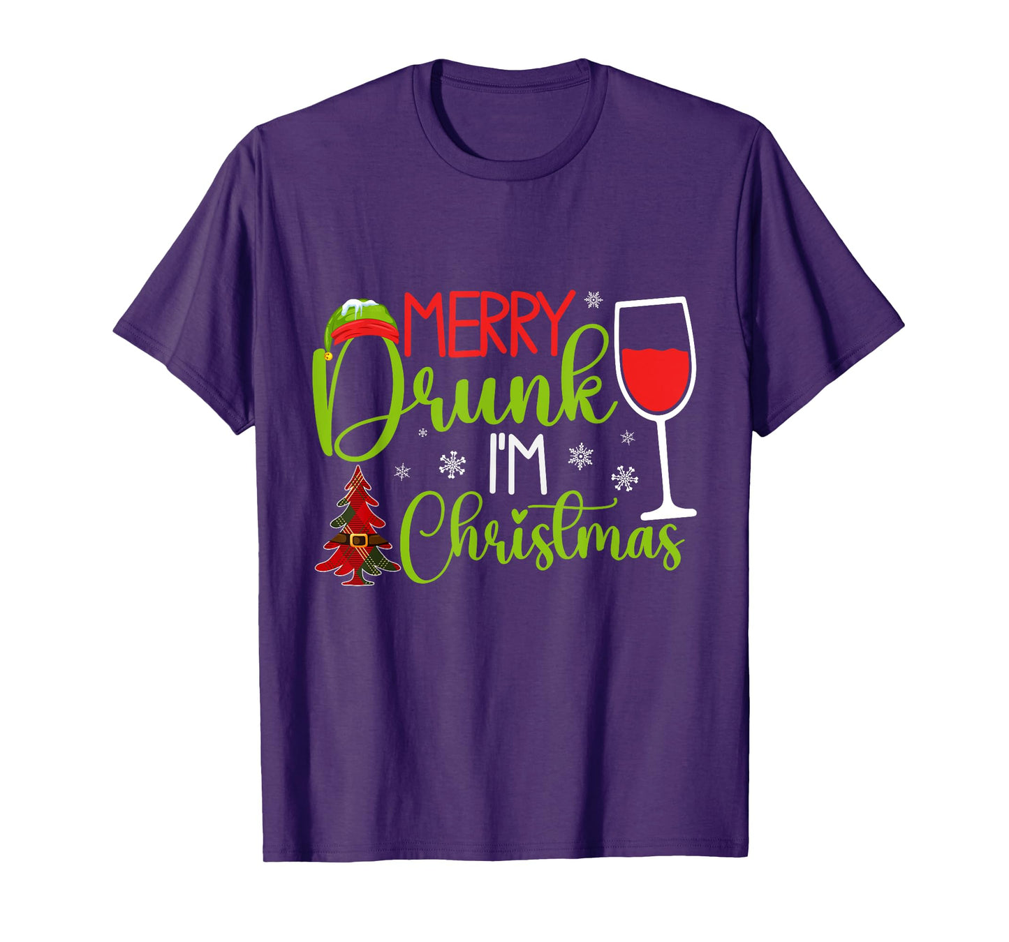 Merry Drunk I'm Christmas T-Shirt