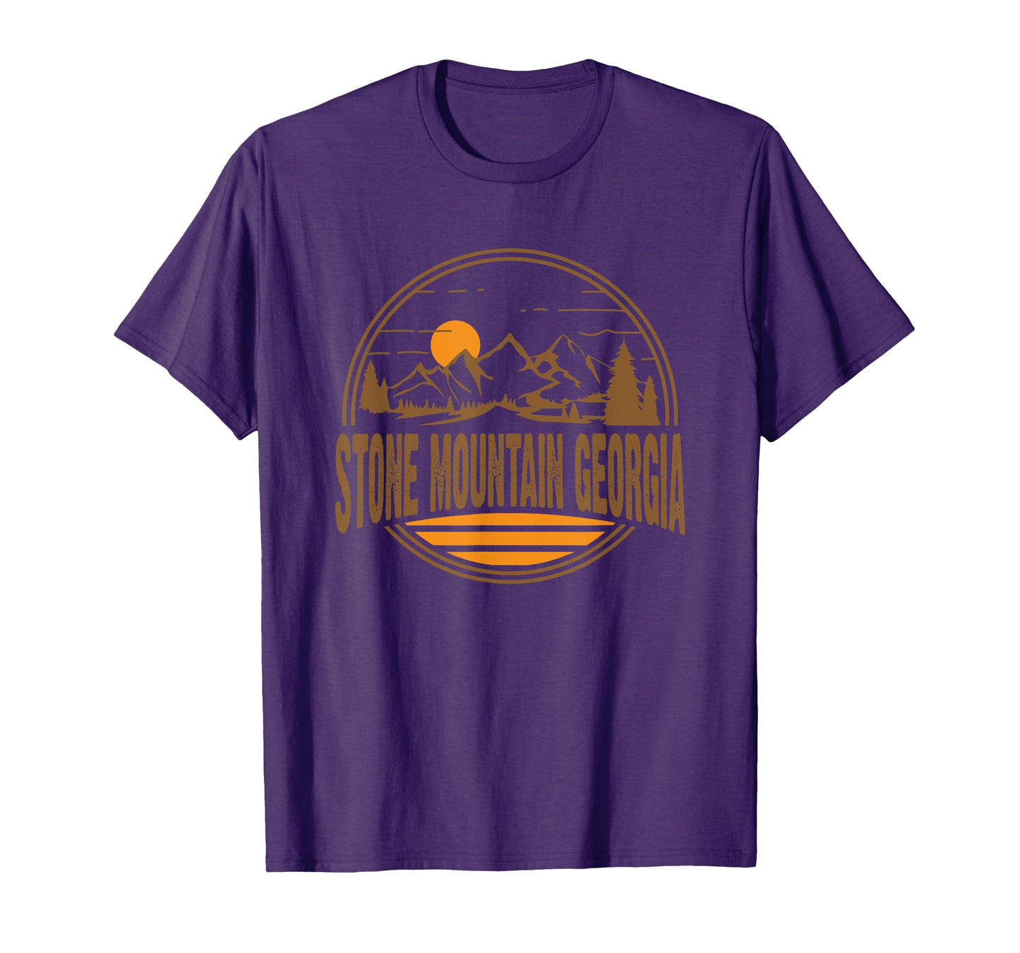 Vintage Stone Mountain, Georgia GA Home State Gift T-Shirt