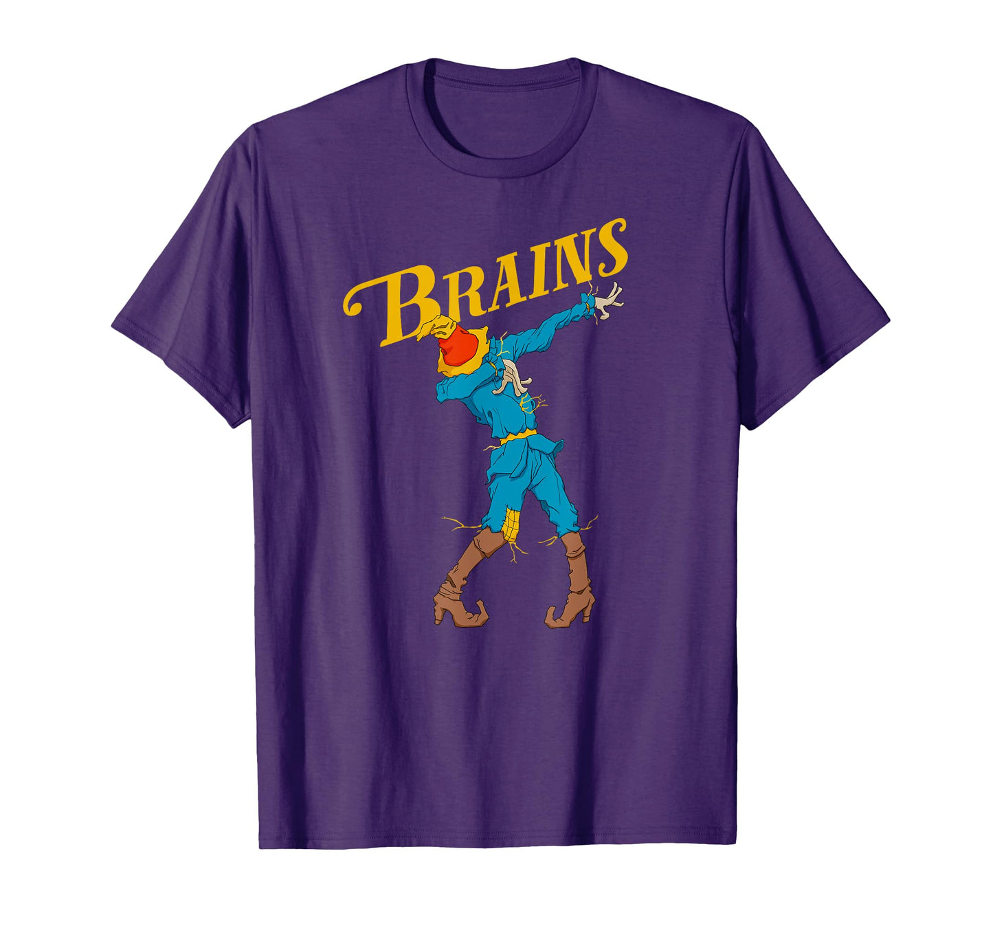 OZ Scarecrow Brains Shirt Art-Classic Dabbing Wizard Of Oz T-Shirt