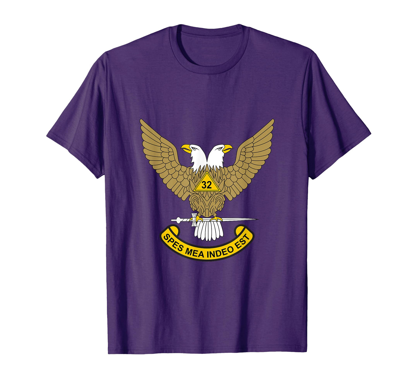 32nd Degree Mason 32 Masonic Scottish Rite AASR Wings Up T-Shirt