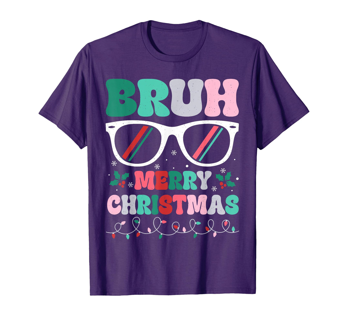 Bruh Christmas Boys Teens Kids Funny Xmas Merry Christmas T-Shirt