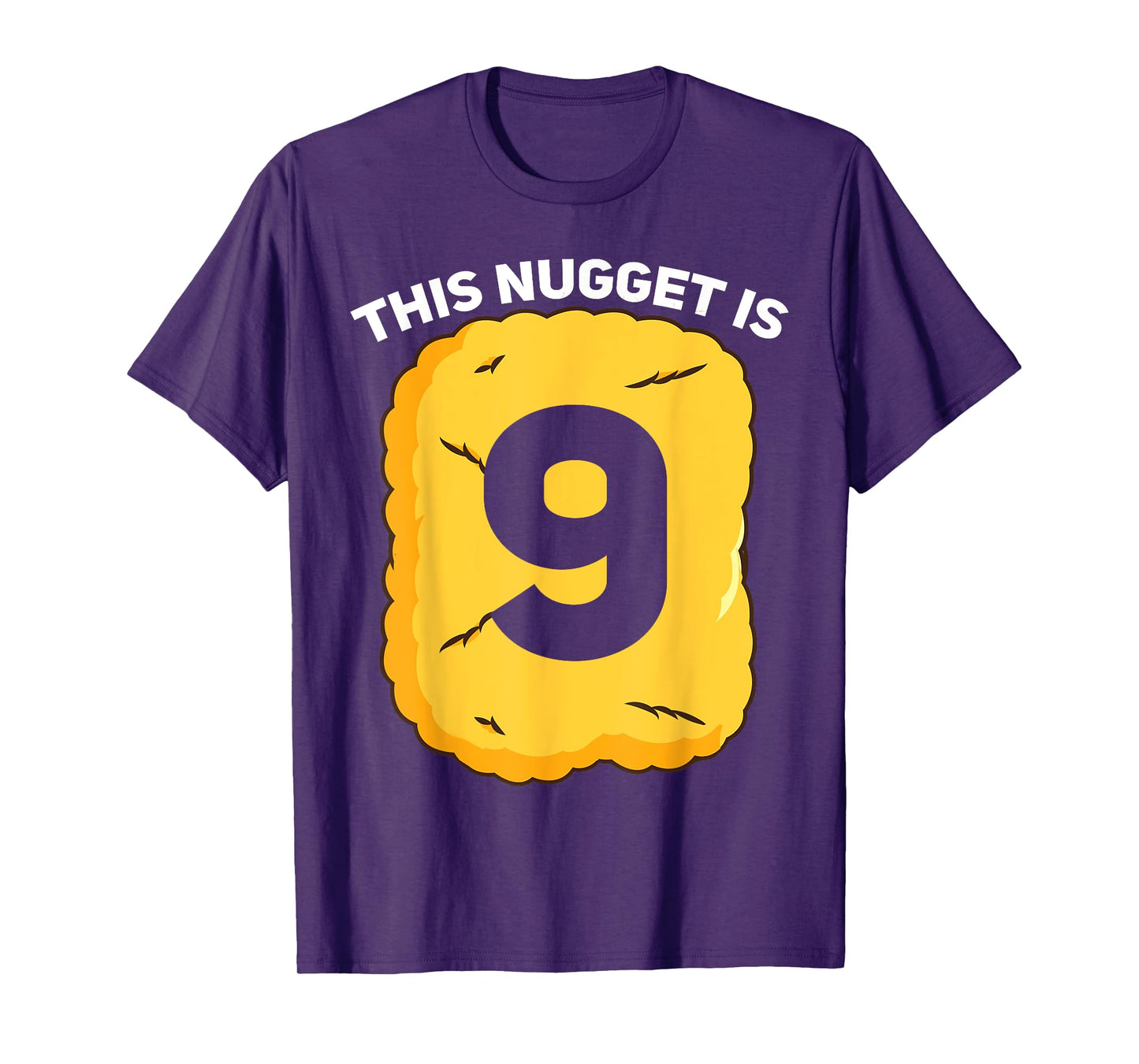 9 Year Old Chicken Nugget Birthday Party T-Shirt