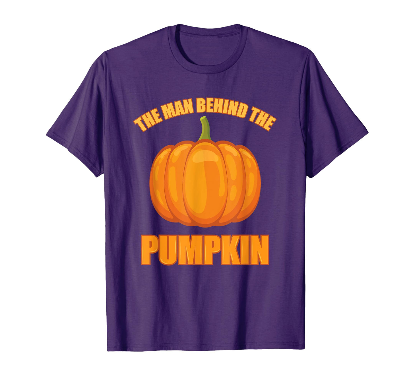 The Man Behind The Pumpkin Dad Soon Halloween Pregnancy T-Shirt