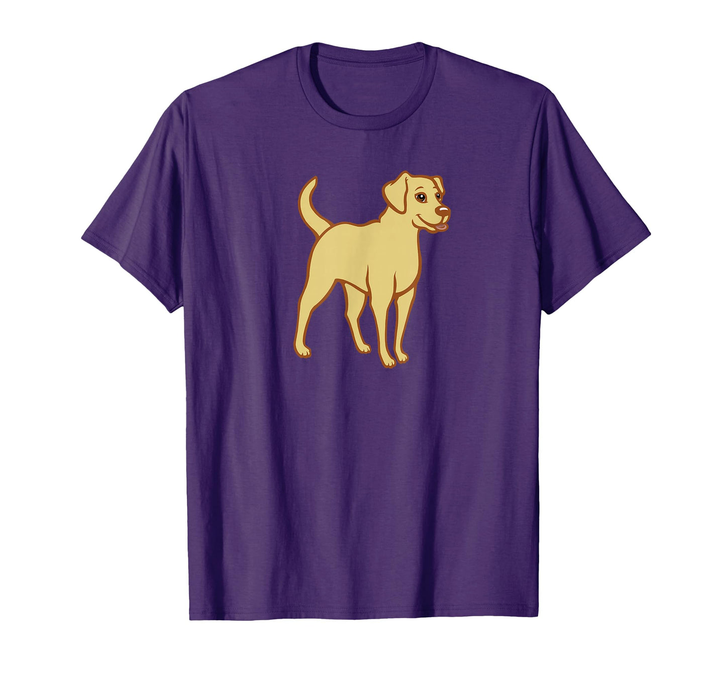 Yellow Lab Labrador Retriever Cute Dog Old Yeller Mastador Men Women Kids T-Shirt