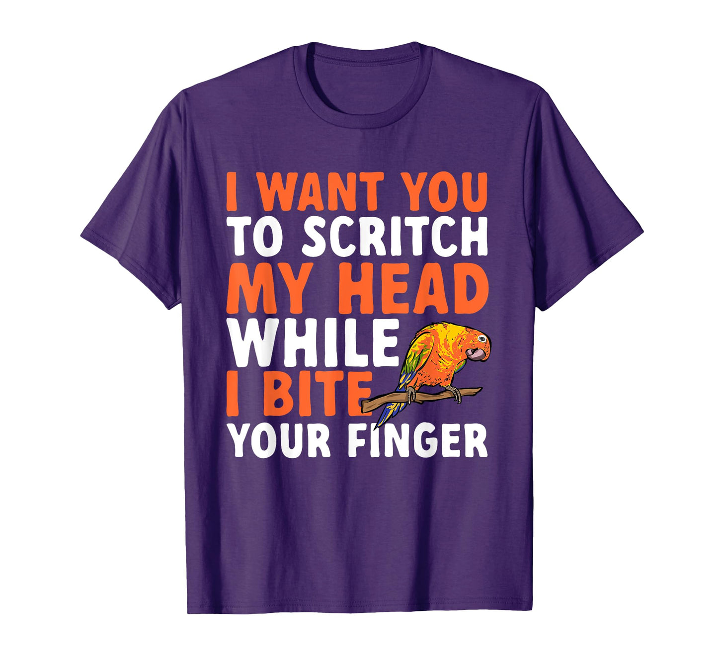 Sun Conure Parrot Bird Conure T-Shirt