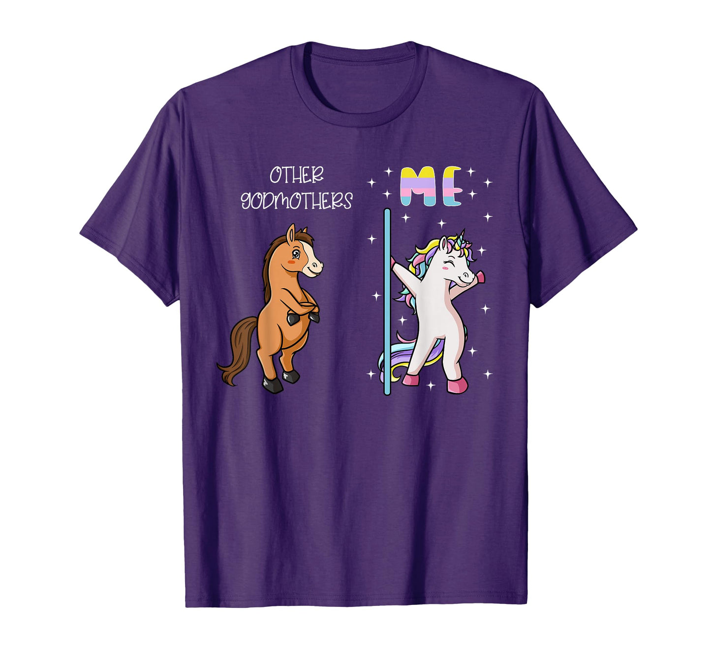 Other Godmother Me A Unicorn Dancing Godparents Day T-Shirt