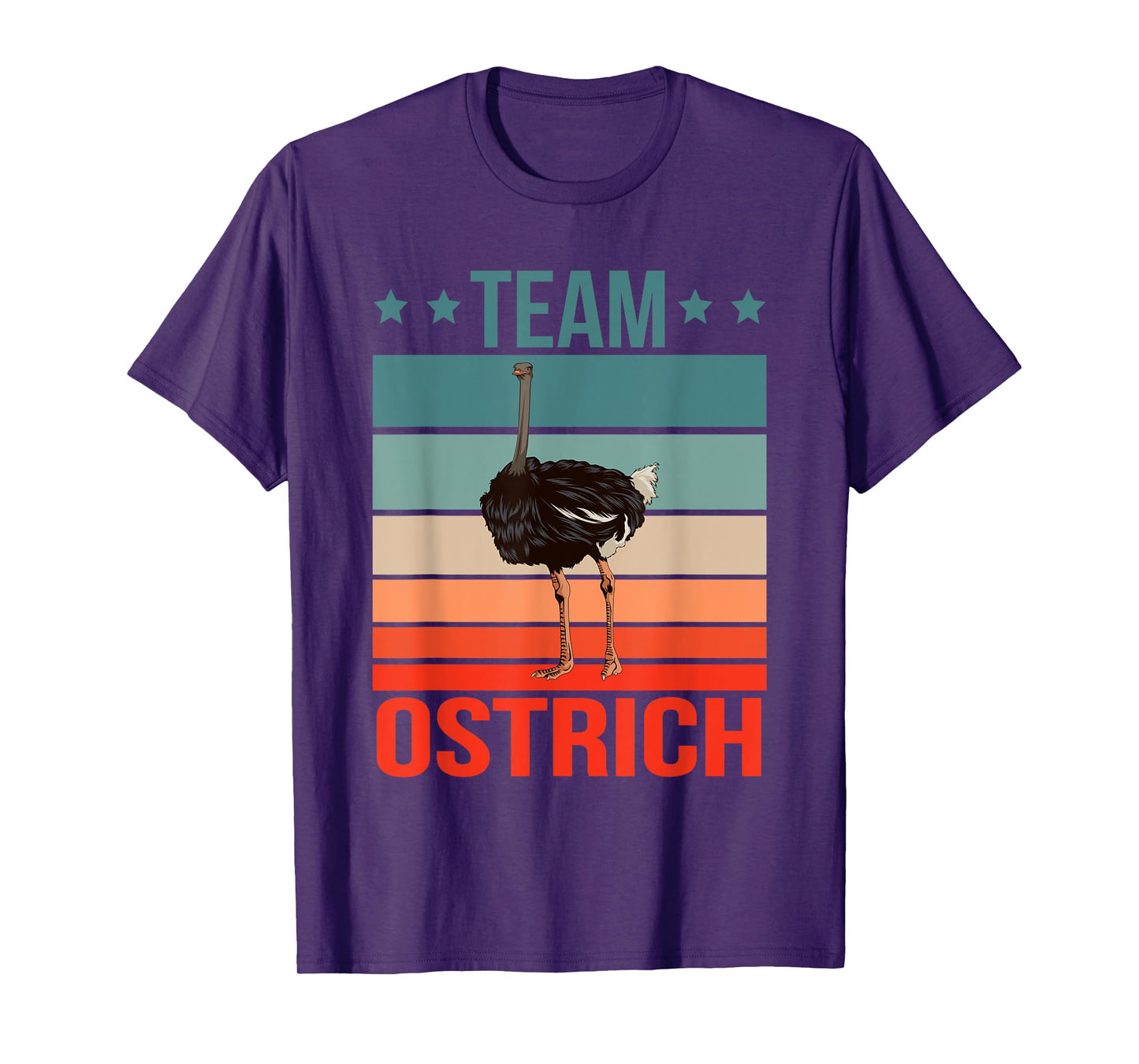 Team Ostrich Quote Farmer Bird Birdwatching Birding Ostrich T-Shirt