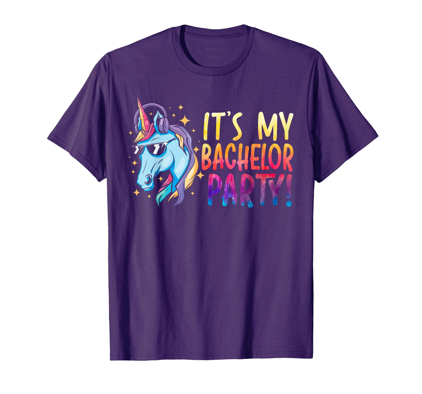 It's My Bachelor Party Unicorn Groom Marriage Wedding T-Shirt