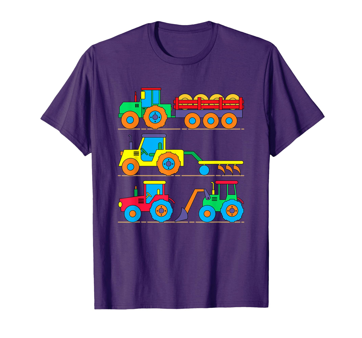 Tractors Tractor Bulldog Agricultural Machines Boys T-Shirt