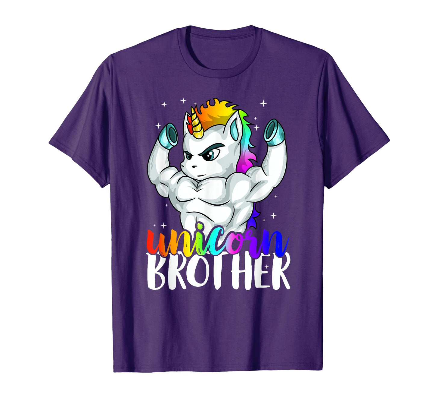 Unicorn Brother Sister to Big Bro Brothercorn Christmas Gift T-Shirt