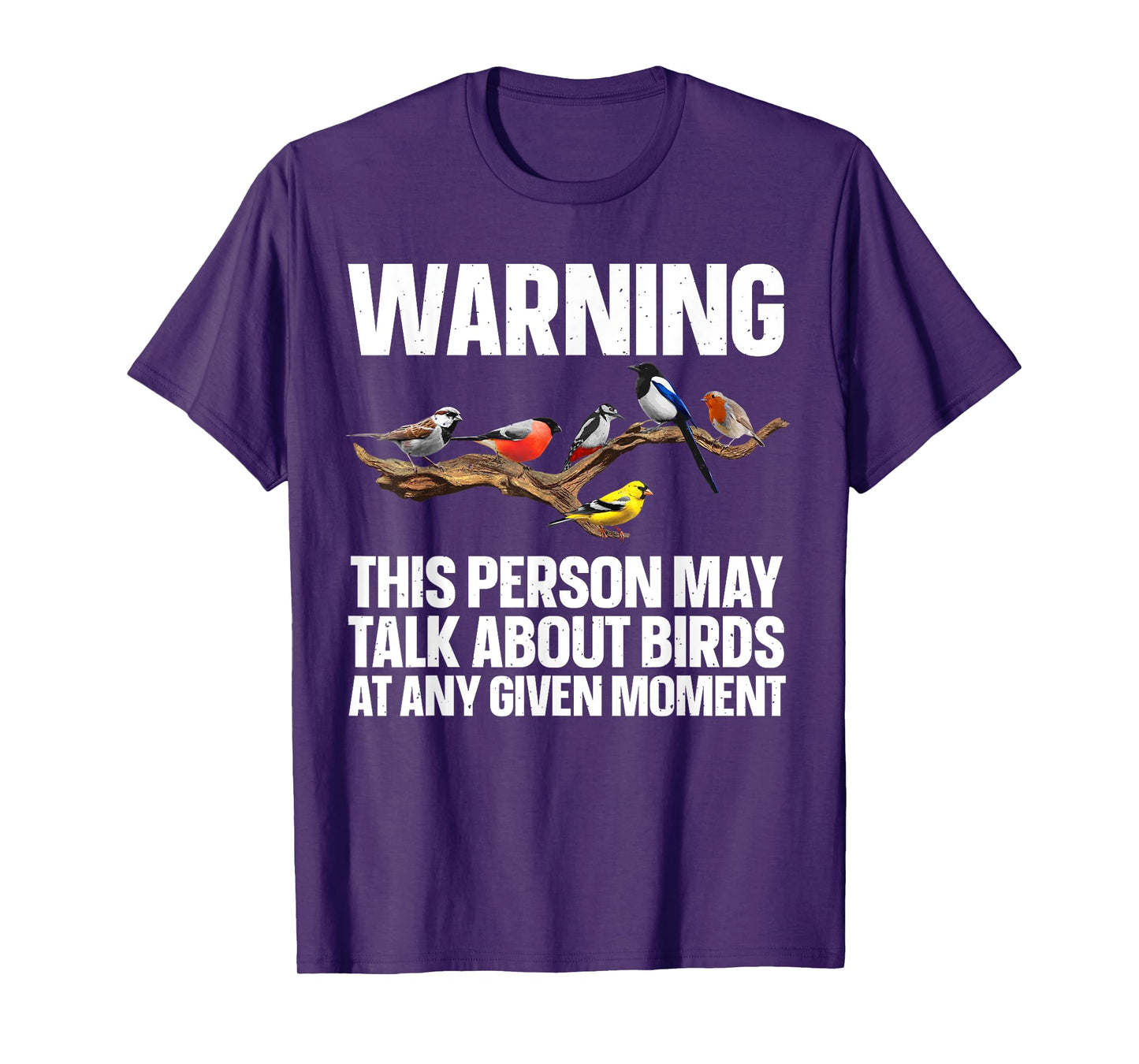 Funny Bird Watching Art For Men Women Bird Watcher Birding T-Shirt