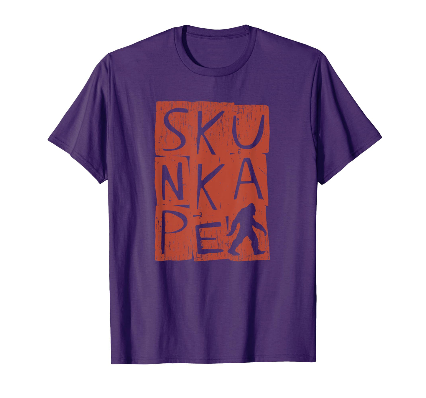 Skunk Ape - Sasquatch Florida Bigfoot Grunge Cryptid T-Shirt