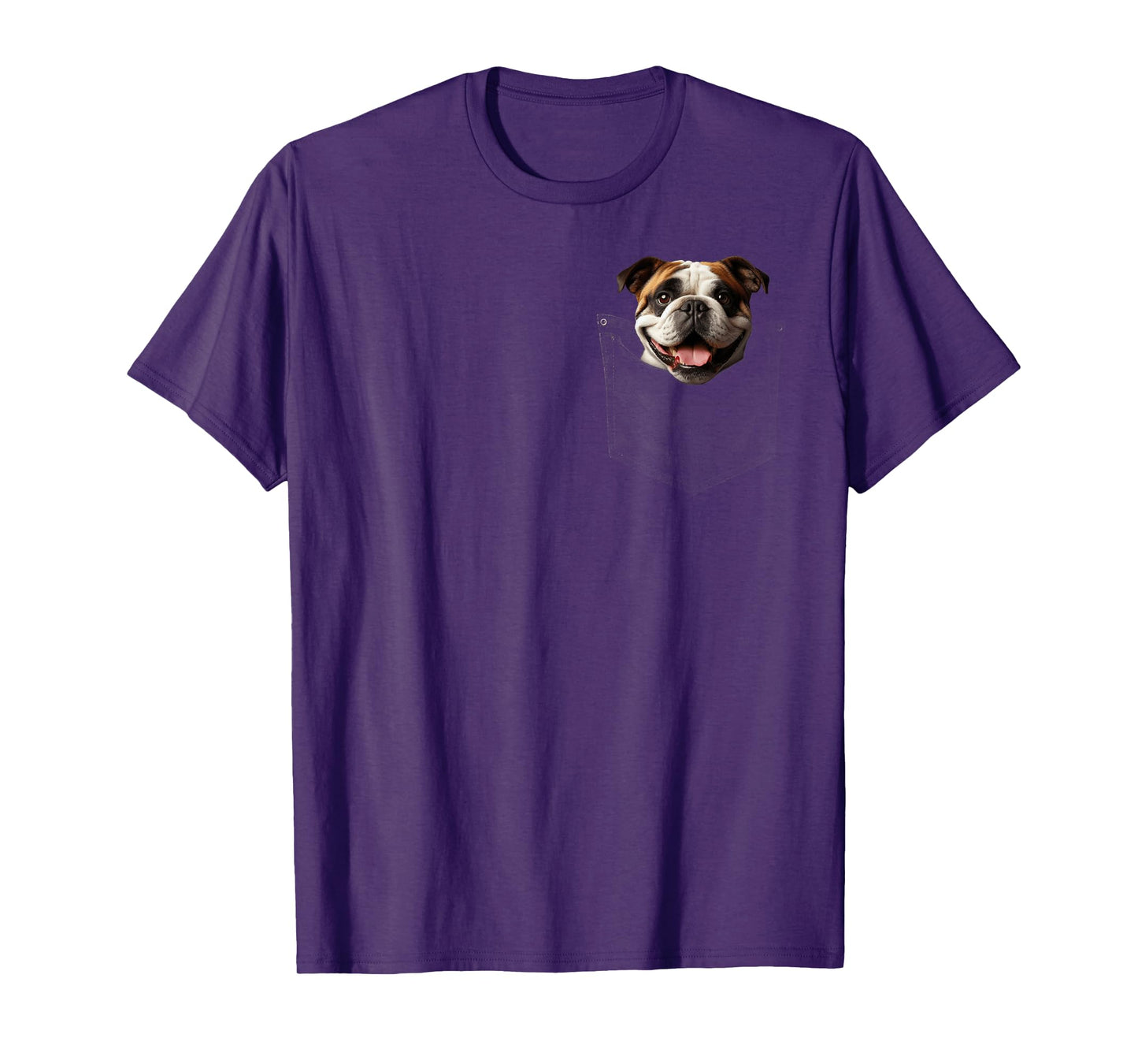 Pocket Bulldog Cute Dog Lover Owner Gift T-Shirt