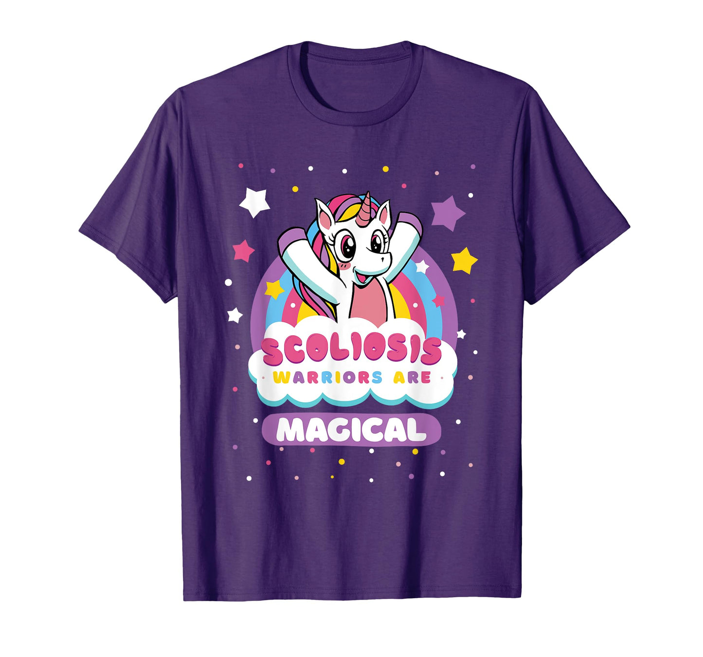 Scoliosis Warriors Are Magical Scoliosis Surgery Recovery T-Shirt