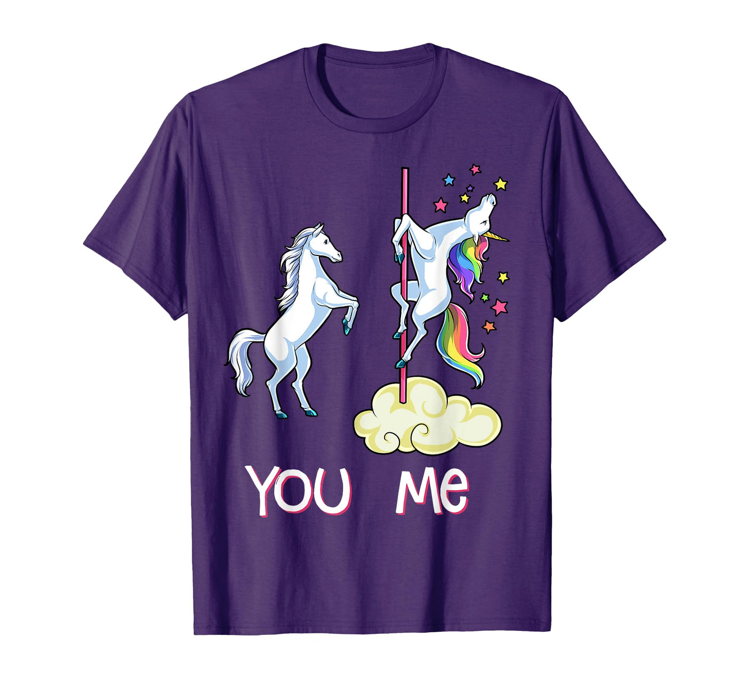 Unicorn You vs Me Shirt Funny Unicorns Rainbow T-shirt Gifts T-Shirt