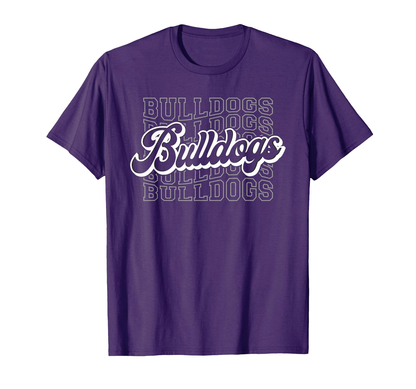 Bulldogs Sports Mascot - For Bulldogs Football Baseball T-Shirt