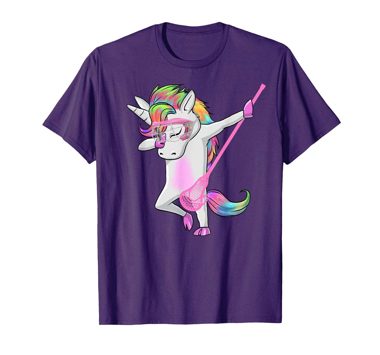 reLAX unicorn dab youth lacrosse Tees Lacrosse funny tshirt T-Shirt