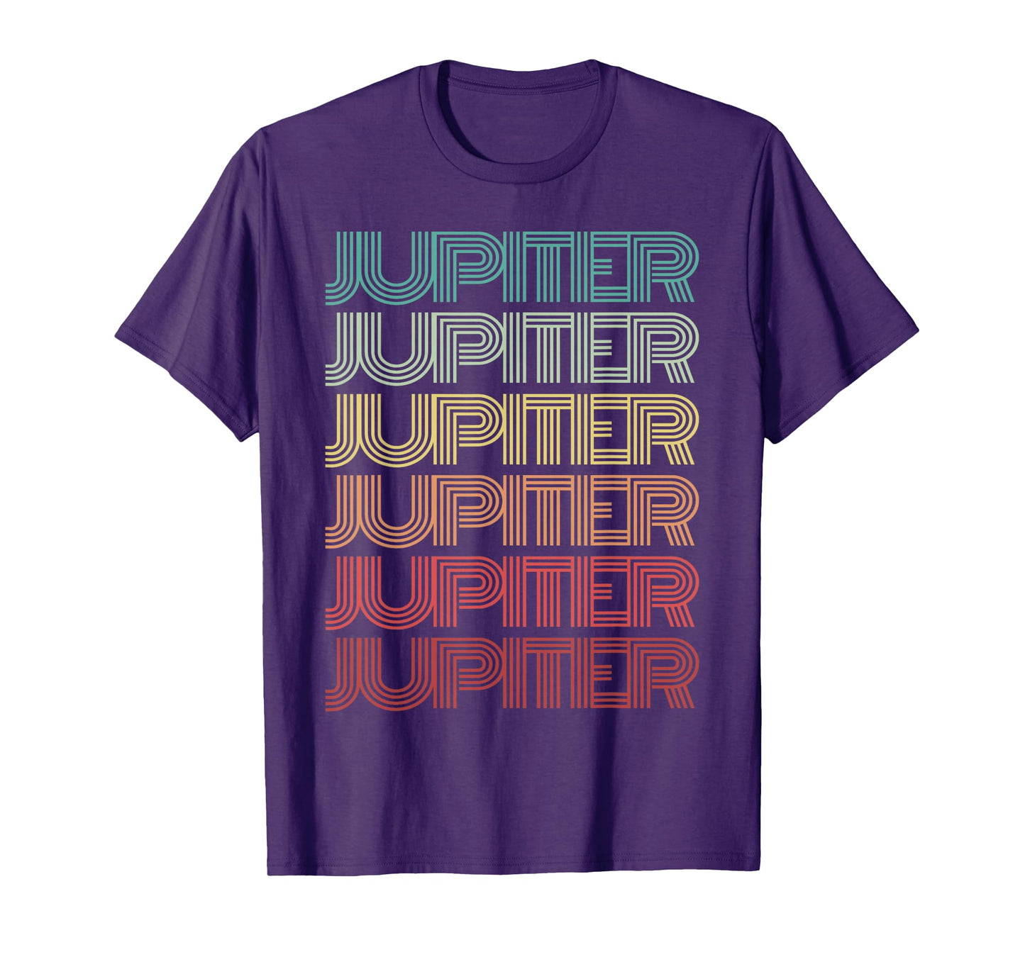 Retro Planet JUPITER Science Crew Astronomy Team Space Jove T-Shirt