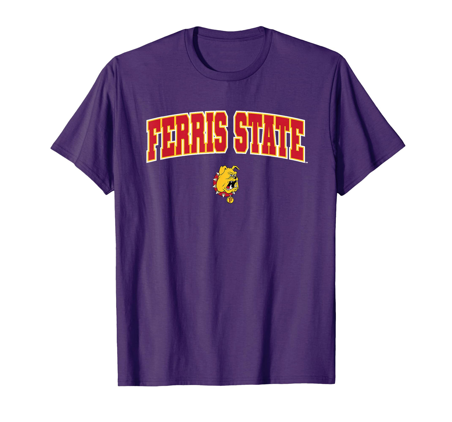 Ferris State University Bulldogs Arch Logo T-Shirt