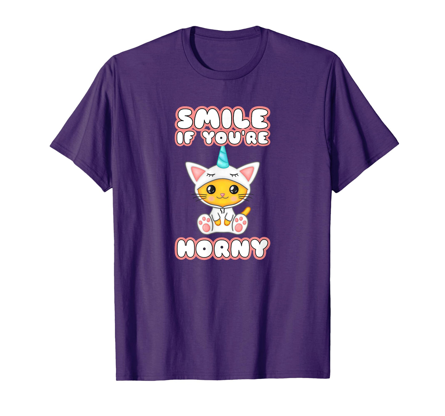 Smile if Horny Little Space DDLG Clothes BSDM Submissive Sex T-Shirt