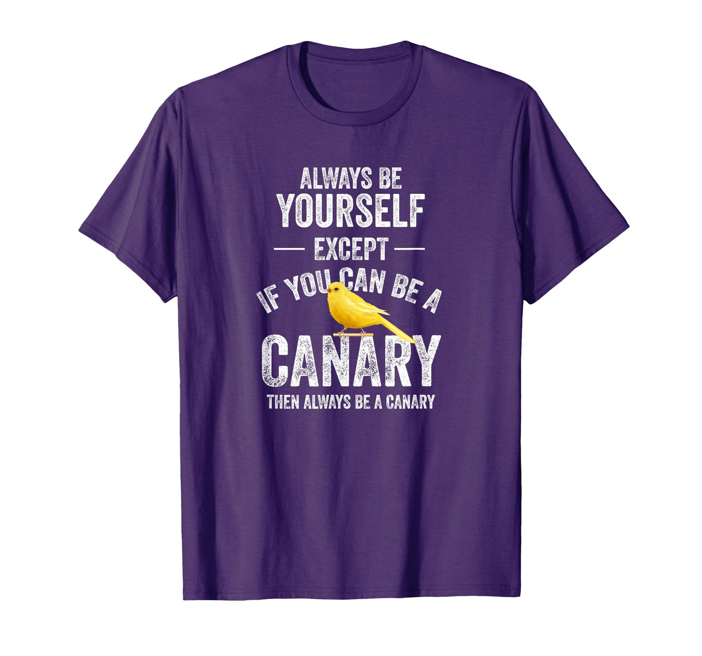 Be A Canary Canary Bird Pet T-Shirt