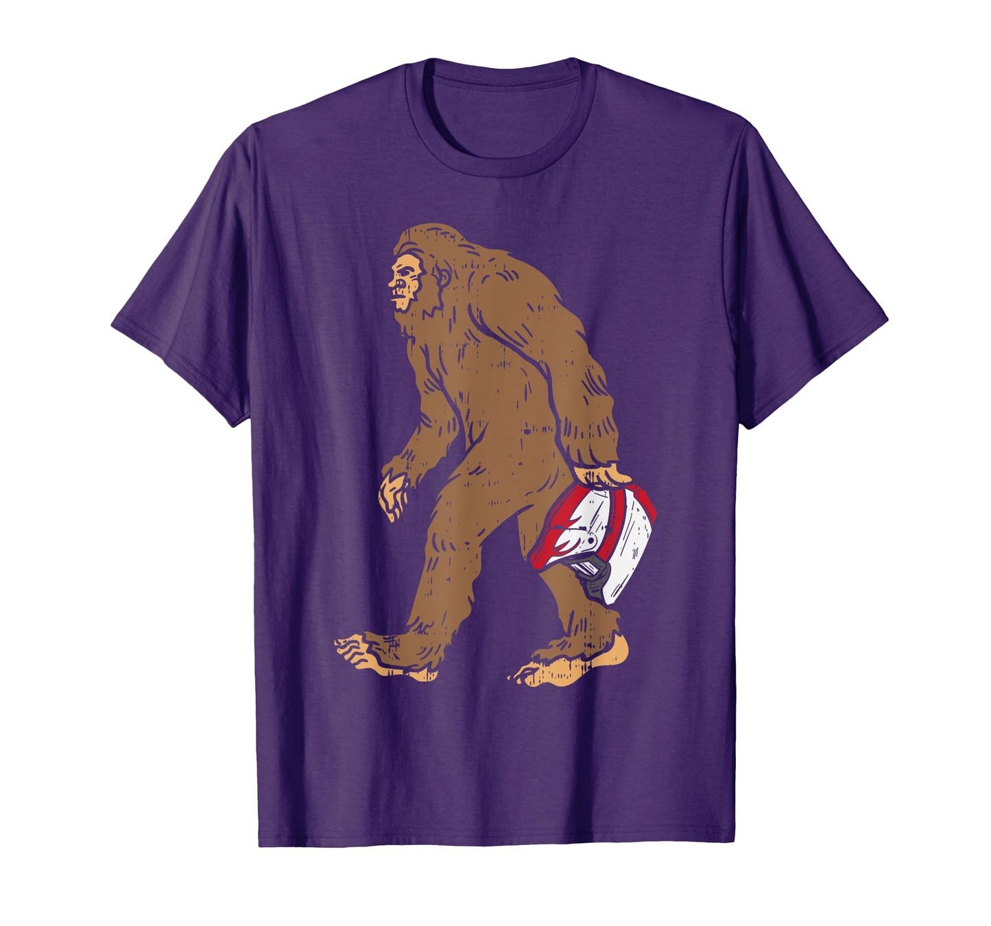 Bigfoot Sasquatch Motocross Funny Dirt Track Racing Gift T-Shirt