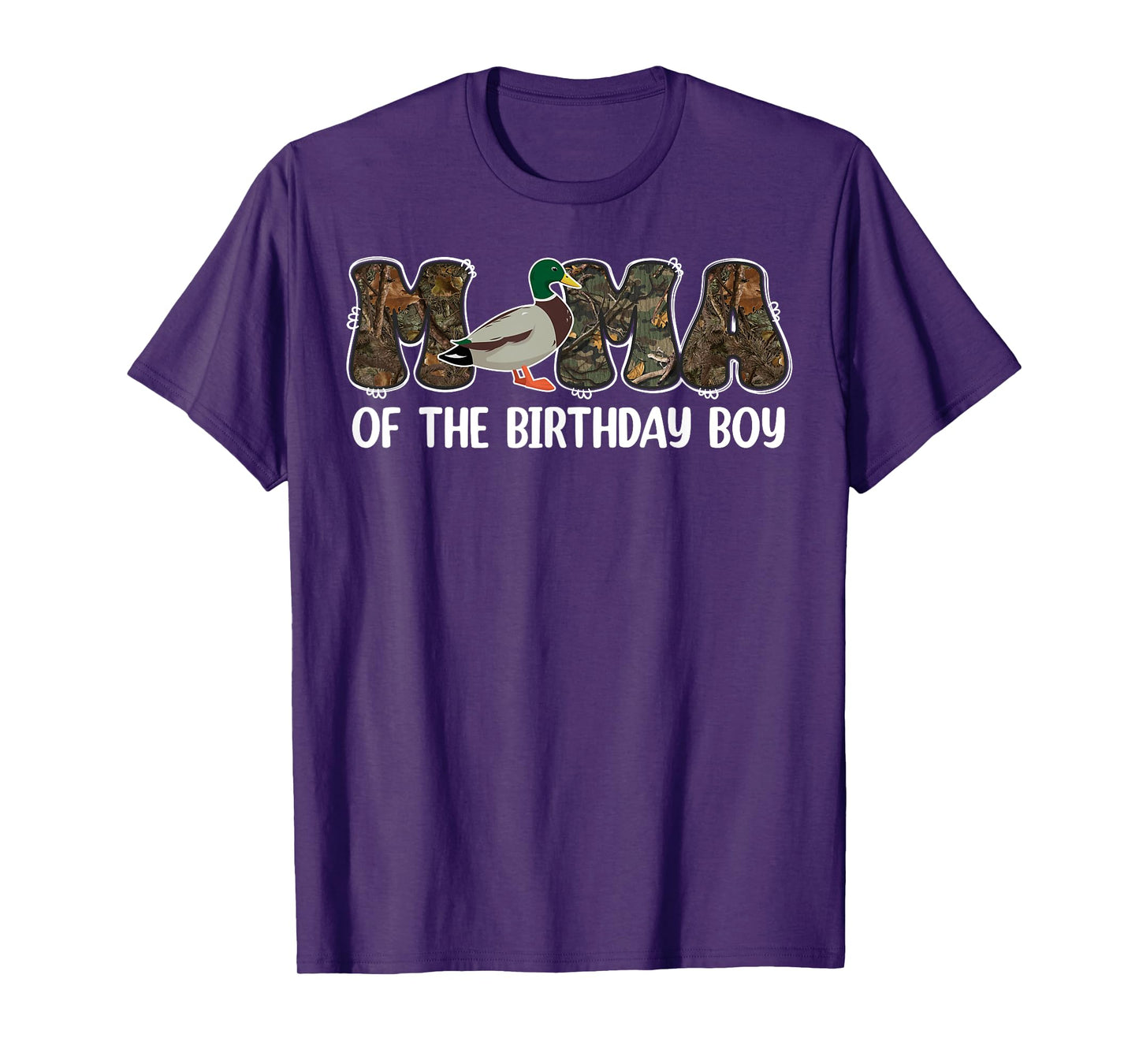 Mama Of The Birthday Boy One Lucky Duck 1st Birthday Family T-Shirt