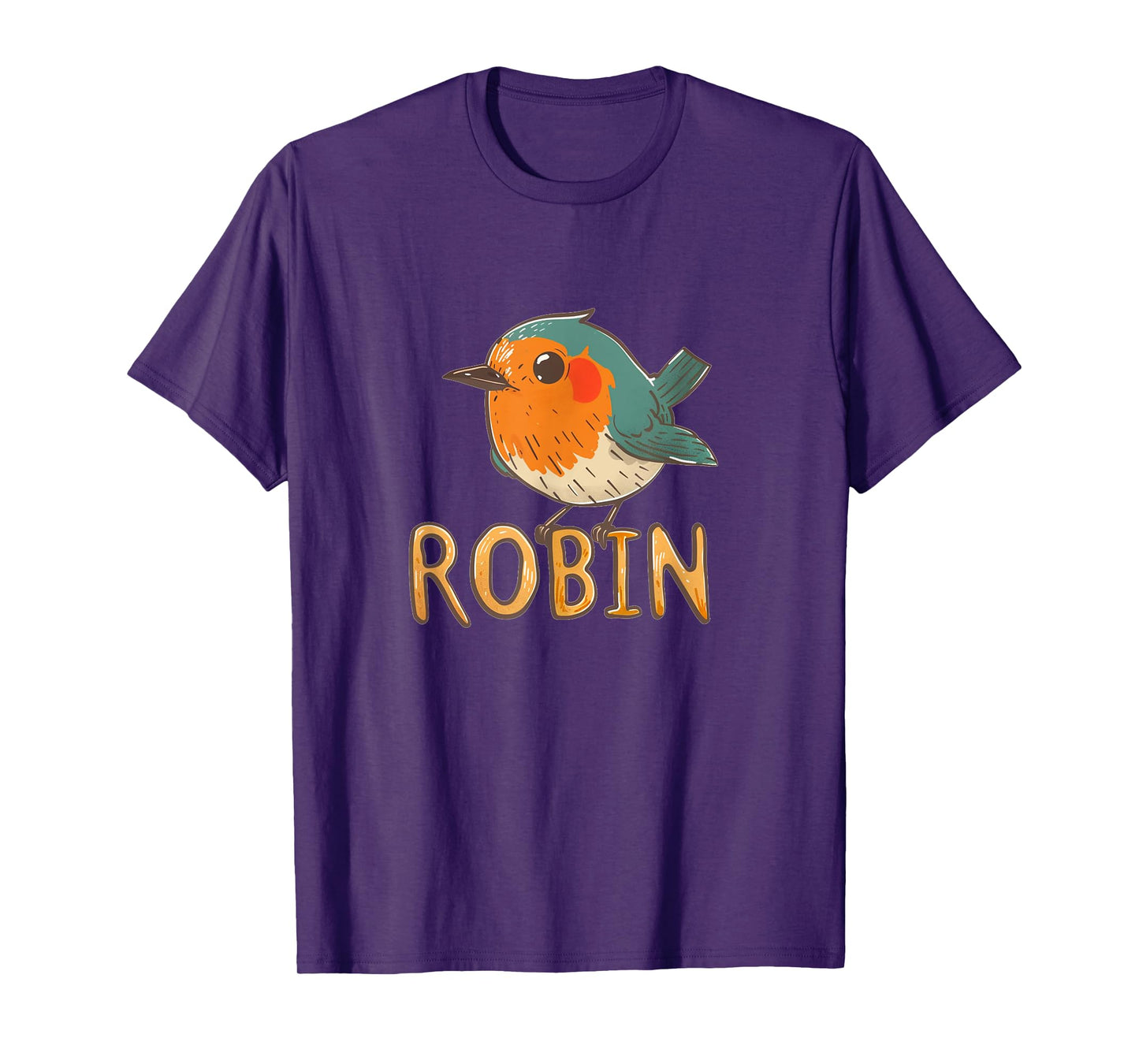 Funny Robin Passerine for Kids and Toddler T-Shirt