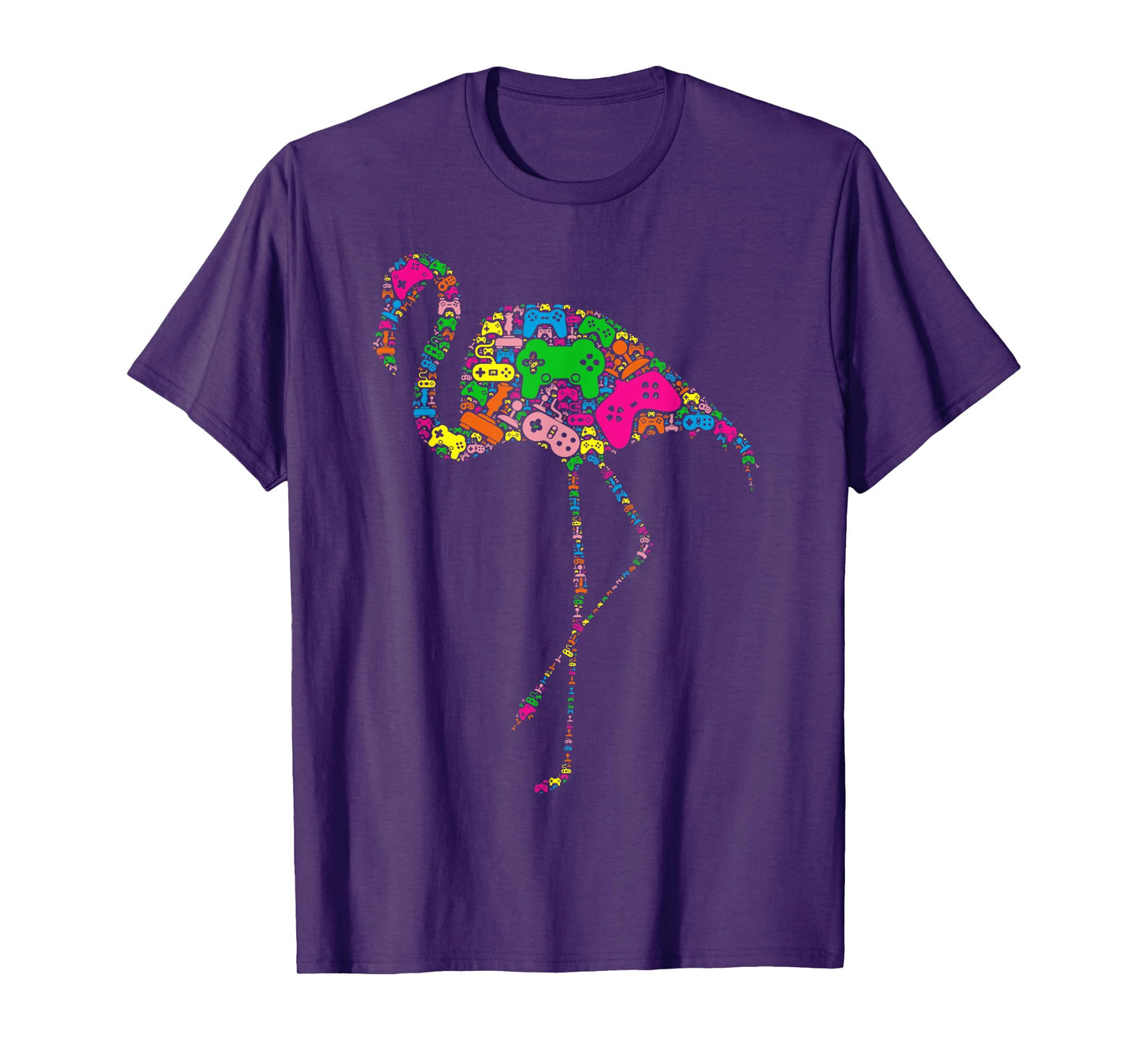 Funny Flamingo Controller for Boy & Girl Gamers - Video Game T-Shirt