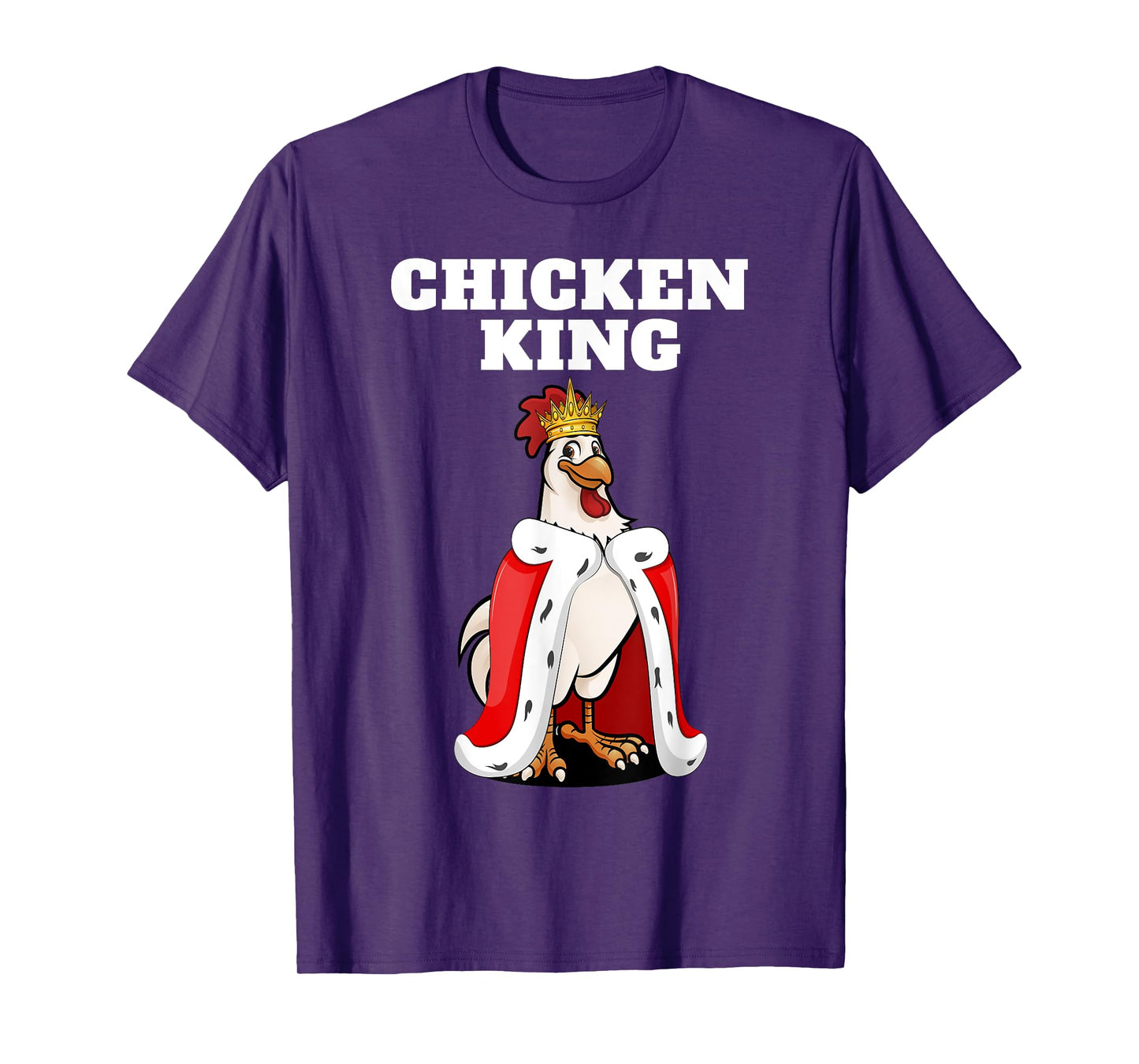 Chicken King | Mens Chicken Tshirt | Boys Chicken T-Shirt