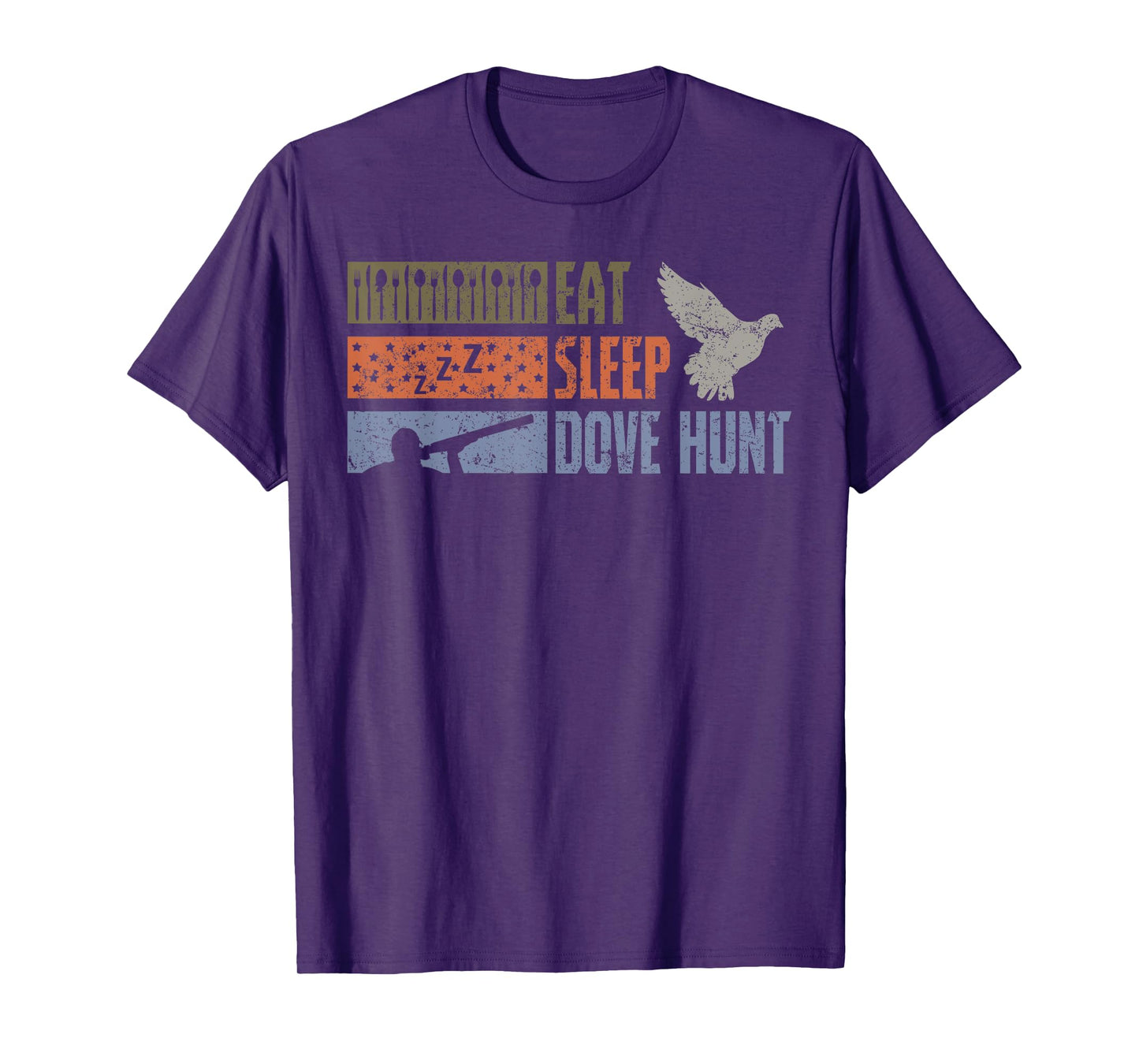 Dove Hunting Flying Bird Wing Shooting Wingshooters Hunter T-Shirt