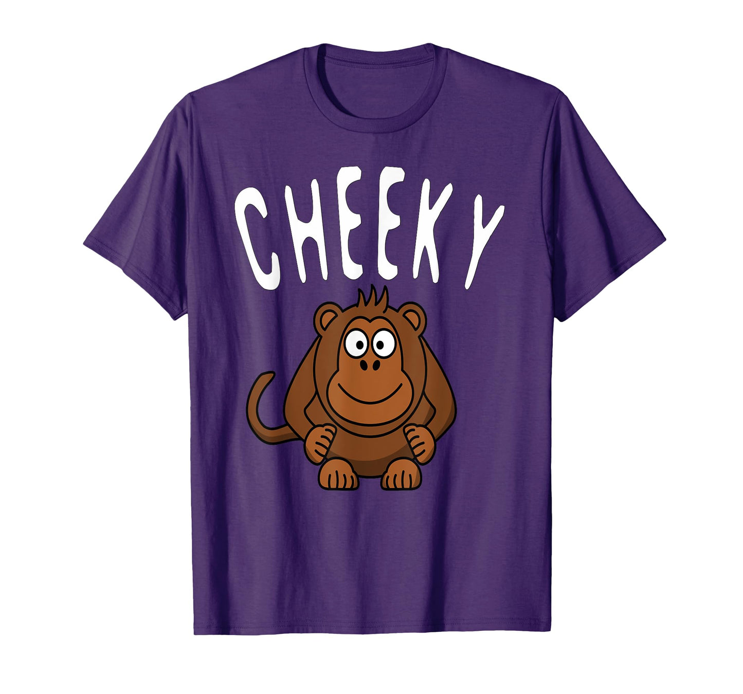 Cheeky Monkey tShirt Arctic Gas Cute Boys Girls Funny Tops T-Shirt