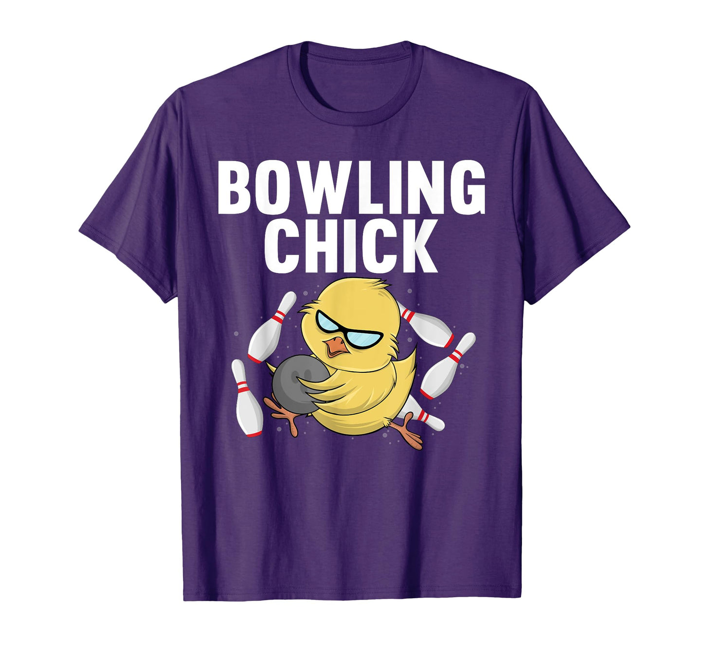 Cool Bowler For Women Girls Ladies Bowling Chick Spare Me T-Shirt