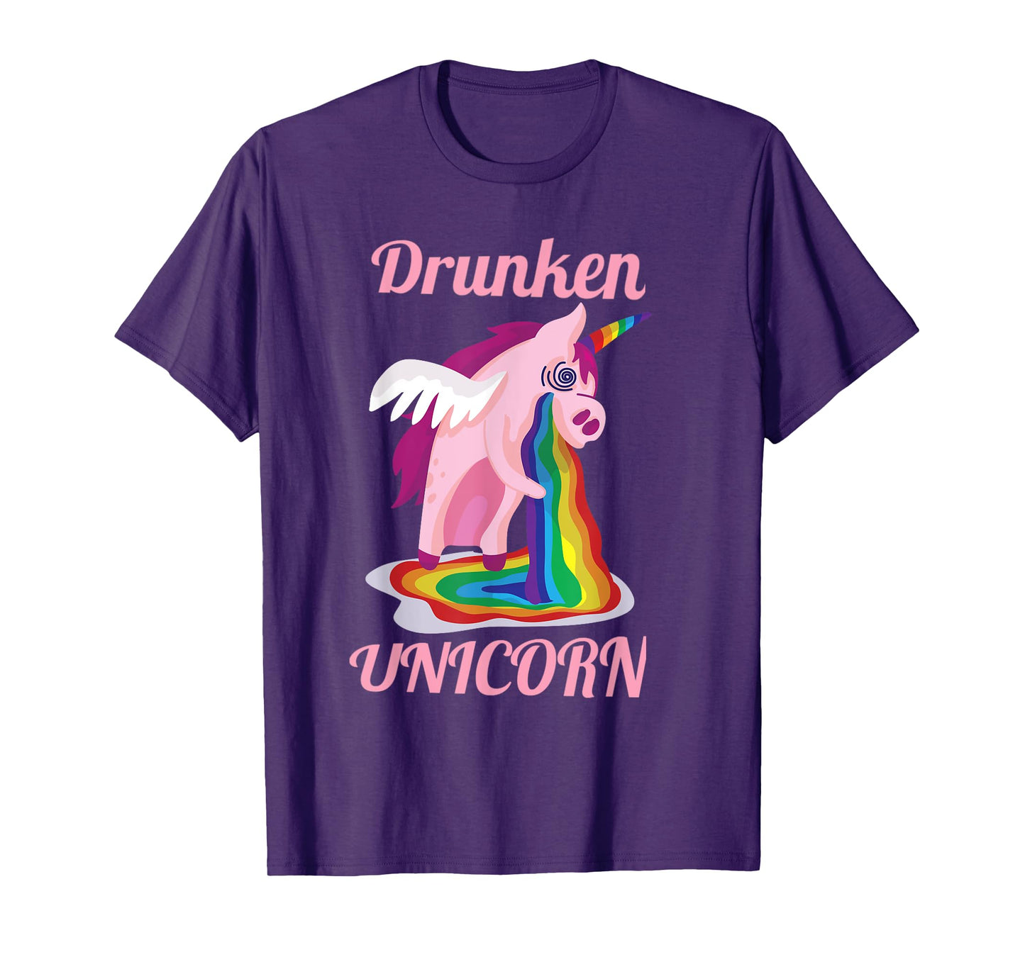 Drunken Unicorn Adult Gift T-Shirt T-Shirt