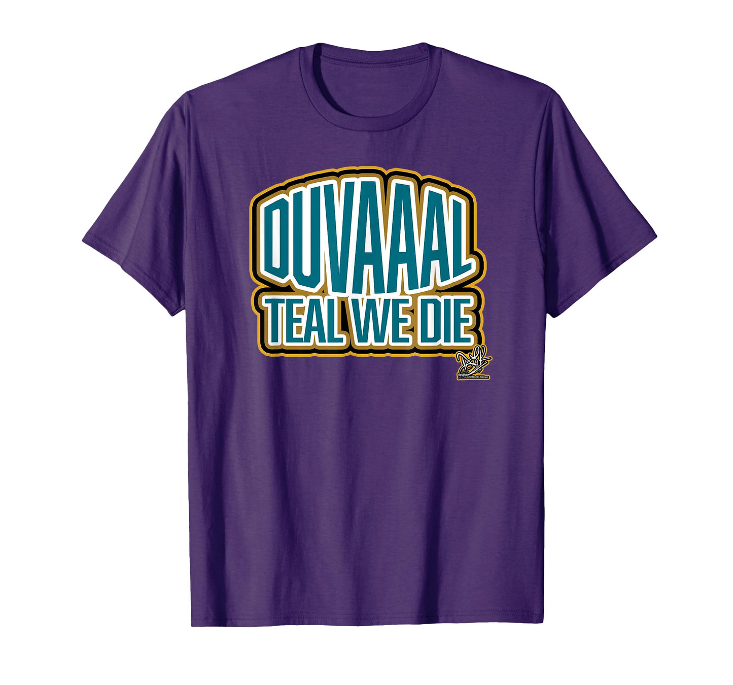 DLR The Brand - DUVAAAL Teal We T-Shirt