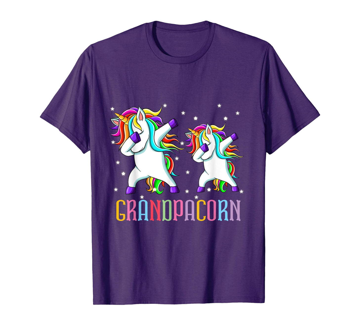 Funny Unicorn Grandpa Fathers Day 2022 Grandpacorn T-Shirt