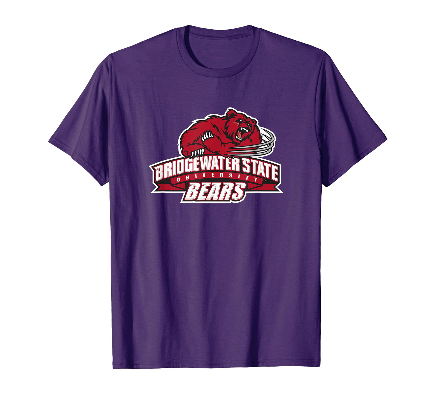 Bridgewater State University BSU Bears Primary Logo T-Shirt