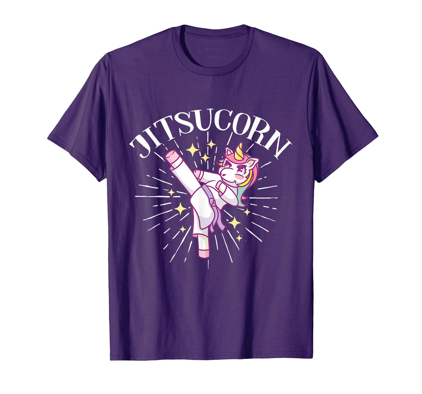 Brazilian Jiu Jitsu MMA Bjj Hugger Unicorn Jitsucorn T-Shirt